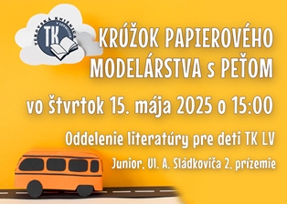 Krúžok papierového modelárstva s Peťom